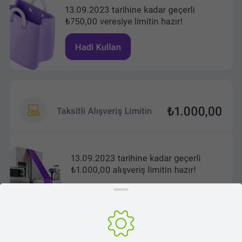 Hadi TOM Pay Tom Veresiye Limiti Kullanılmıyor