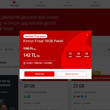 Vodafone Yanıltıcı Kampanya Reklamı