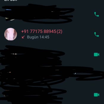 WhatsApp'ta Yabancı Numaralar Tarafından Aranma Ve Mesaj Alınması