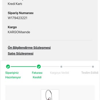 D&R Teslim Edilemeyen Sipariş