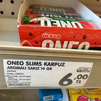 Rafta Gördüm 6 TL Kasaya Geldim 7.5 TL (Şok Marketler Yeter! )