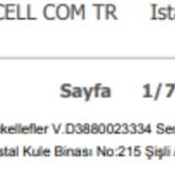 Turkcell Hesap Özetiyle İlgili Sorun Ve İnternet İptali