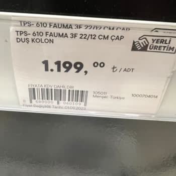 Koçtaş 3 Günde Soyulan Duş Seti