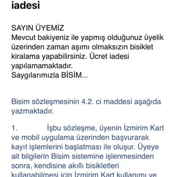 Bisim Uygulamada Ki Yüklü Parayı Geri İade Etmiyor