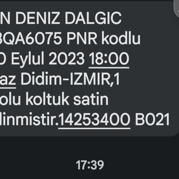 Didim Seyahat Kalkış Saatinin Sürekli Değiştirilmesi