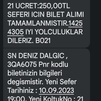 Didim Seyahat Kalkış Saatinin Sürekli Değiştirilmesi