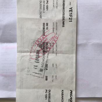 Pegasus Şirketinin Uçuşa Kısa Süre Kala Aniden Kapı No Değiştirmesi