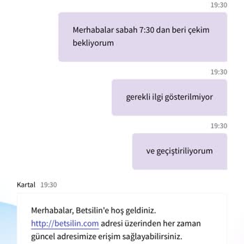 Betsilin Sitesi 12 Saatten Beri Paramı Ödemedi