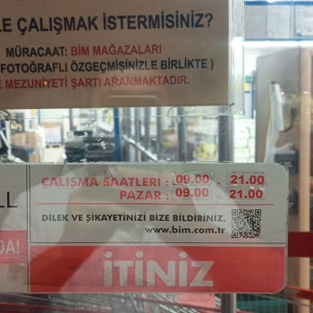 BİM Çalışma Saatlerinden Erken Kapatma