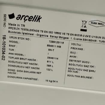 Arçelik Cool Plus 584611mb Buzdolabı Soğutmuyor