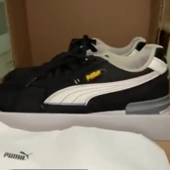 Puma Günlük Ayakkabının Her Tarafında Açılma Ve Yırtılma!