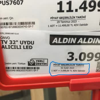 A101 Raf Ve Kasa Fiyat Uyuşmazlığı