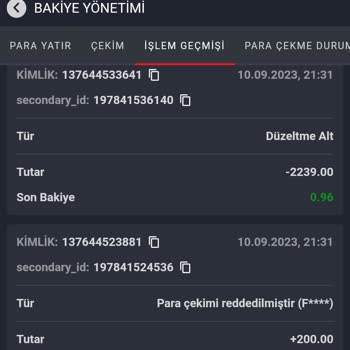 Vaycasino Siteye Yatırdığım Para Silindi
