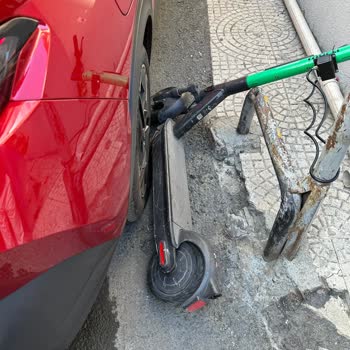 Martı Scooter Hatalı Park