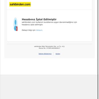 Sahibinden Com Haksız Ve Keyfi Üyelik Durdurma