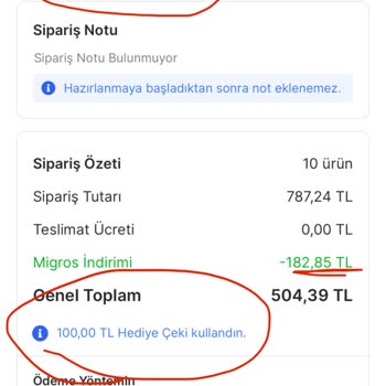 Migros Sanal Marketin İlgisiz Tavrı!