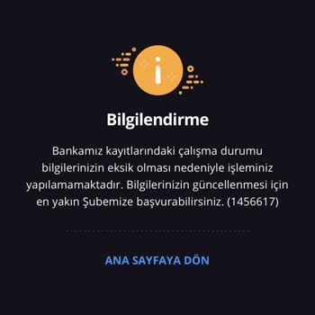 İş Bankası Çalışma Durumu Ve Meslek Güncellemesi