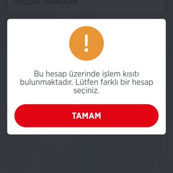 Ziraat Bankası Sed Hesabı İşlem Kısıtlaması.