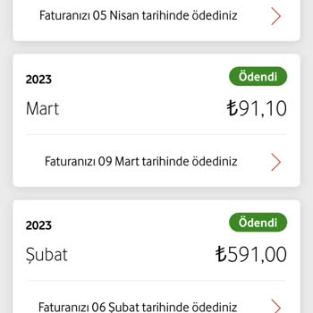 Vodafone Haksız Fatura Ödemesi
