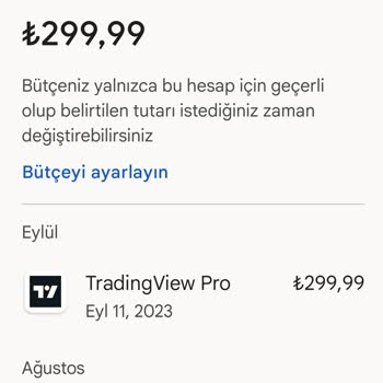 Tradingview.com Üyelik İptali Sorunu