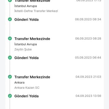 Trendyol Express Kargo Sorunu