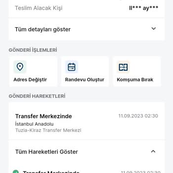 Trendyol Express Kargo Sorunu