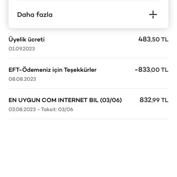Akbank Yıllık Kart Aidatı