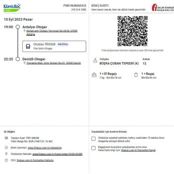 Kamil Koç Habersiz Sefer İptali