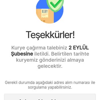 MNG Kargo Eskişehir İki Eylül Şubesi Adresten Kargo Alımı Yapmadı