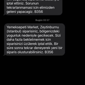 Yemeksepeti 'nin Kafasına Göre Ürün İptali