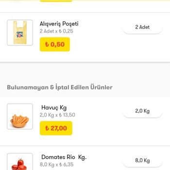 Şok Online Hatalı Fiyatlandırma Yüzünden İptal Olan Sipariş