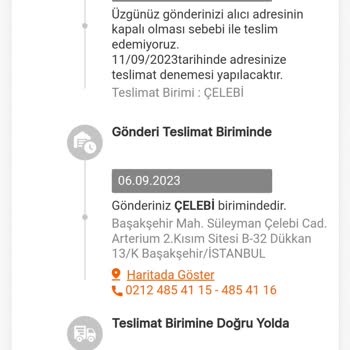 MNG Kargo Teslim Edilemeyen Kargo