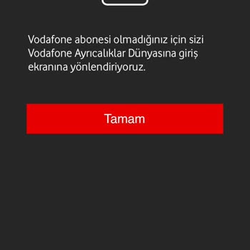 Vodafone - Maalesef Tercih Edilecek Bir Operatör Değil...