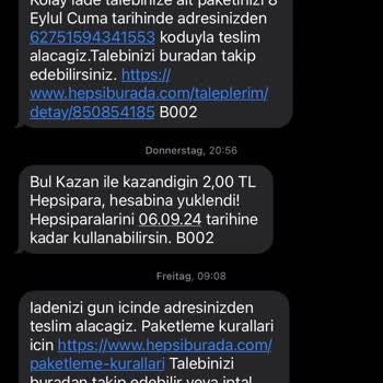 hepsiJET Hepsiburada Hepsijet Kargo Sorunu