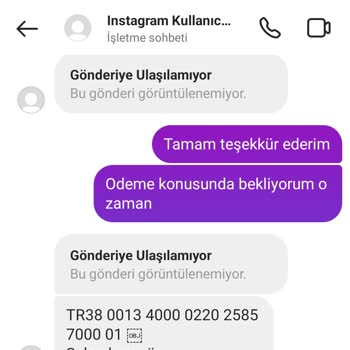 Selen Tasarım & Organizasyon Instagram Alışverişi Sonrası Ürün Teslim Edilmedi