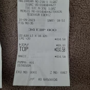 Shell Aracıma Otogaz Yerine Hava Basılmış