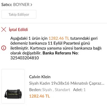 Trendyol Boyner Siparişimi 9 Gün Bekletip İptal Etti!