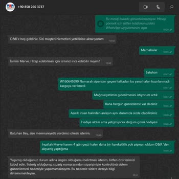 D&R Sistemlerin'de Güncelleme ( Siparişiniz Hazırlanıyor )