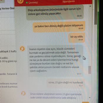 Trendyol Ücret İadesinin Yapılmaması