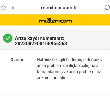 Millenicom Kopma Ve Düşük Hız