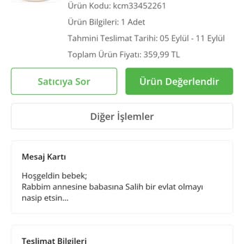 ÇiçekSepeti Müşteri Hizmetleri Ve Kargo Süreci