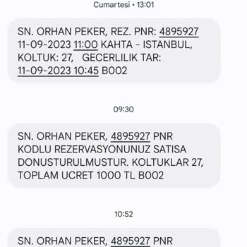Adıyaman Öz Gülaras Turizm Biletimi İptal Ettiler