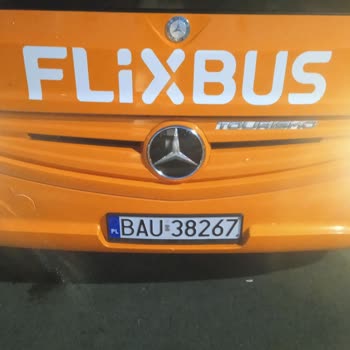 Flixbus "bau 38267" Polonya Plaka Otobüs Belgesiz 10 Euro Fazla Aldı