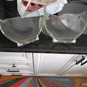 Fakir Hamur Yoğurma Makinesi Cam Hazne Durduk Yere Çatladı