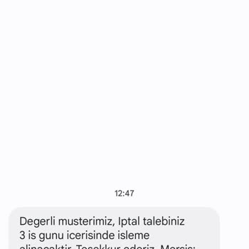 Watsons Üyelik İptali Hakkında