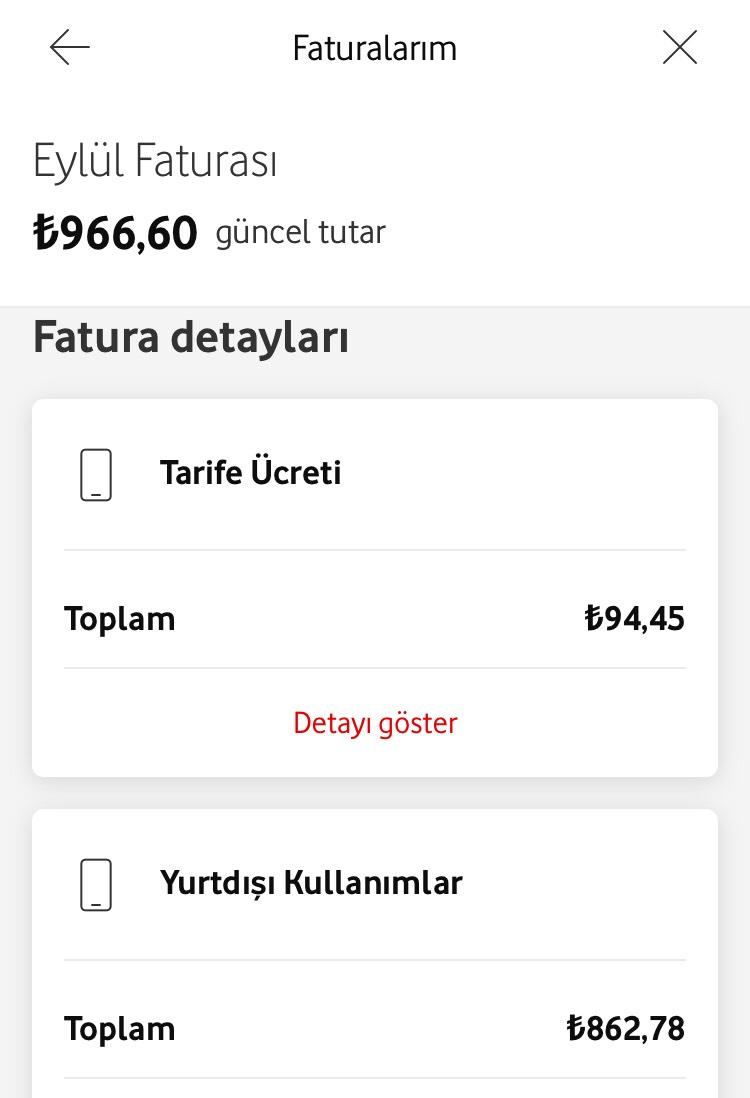 Vodafone Her Ey Dahil Pasaport Paketi Cretinin Faturama Yans T Lmas