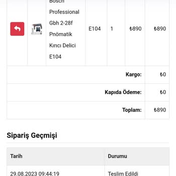 Ekinler Profesyonel El Aletleri Garantili Ürünün Tamiri Konusunda Muhatap Bulamıyorum.