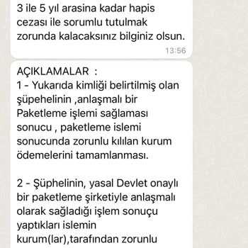 Paketlemeacentesi (Instagram) Evde Paketleme Acente (Butik Paketleme Acente) Saçmalığı