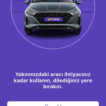 Getir Araç Hesabımın Kapatılması