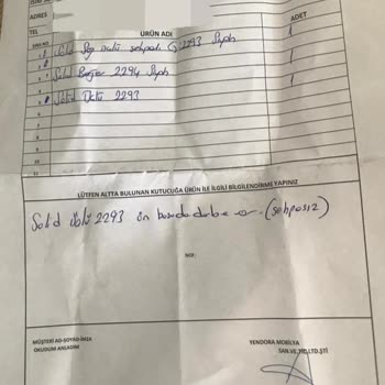 Doğtaş Mobilya Hasarlı Koltuk Gönderimi